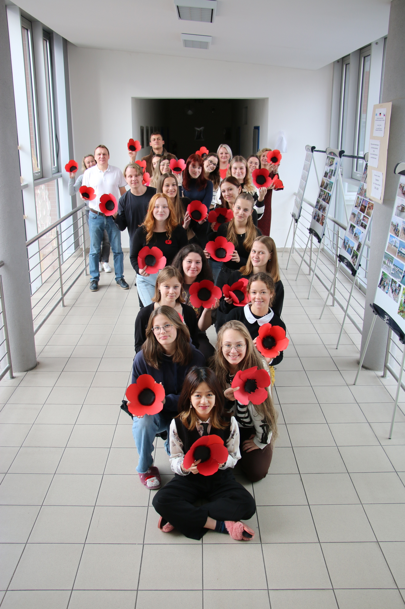 Den válečných veteránů na Gymnáziu Chotěboř