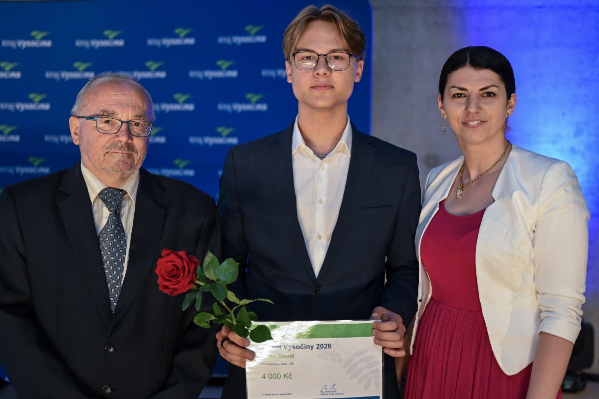 Skvělý úspěch na Talentu Vysočiny: Martin Dostál získal prestižní ocenění!