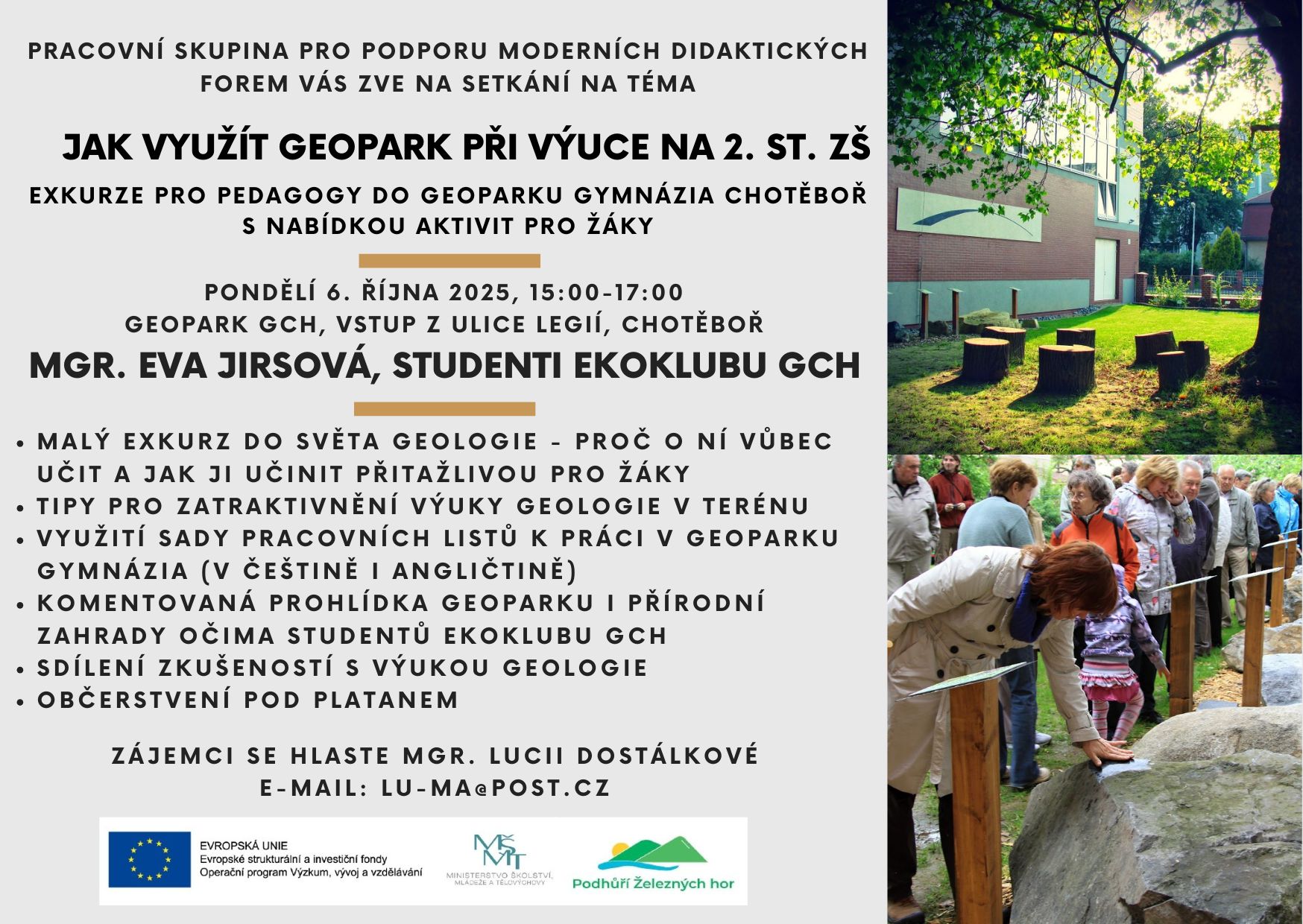 Exkurze do geoparku