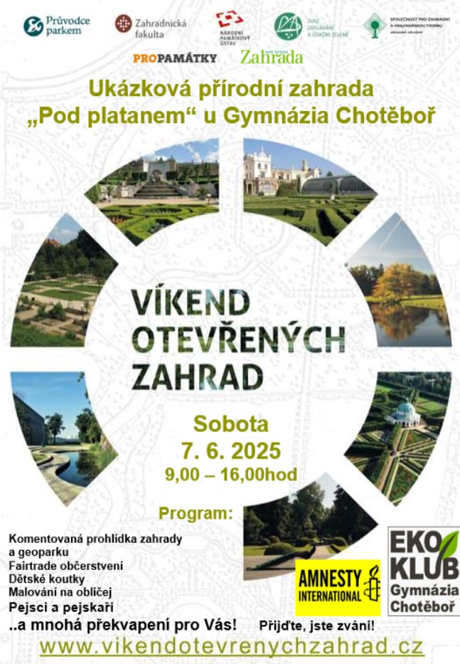 Víkend otevřených zahrad 2025