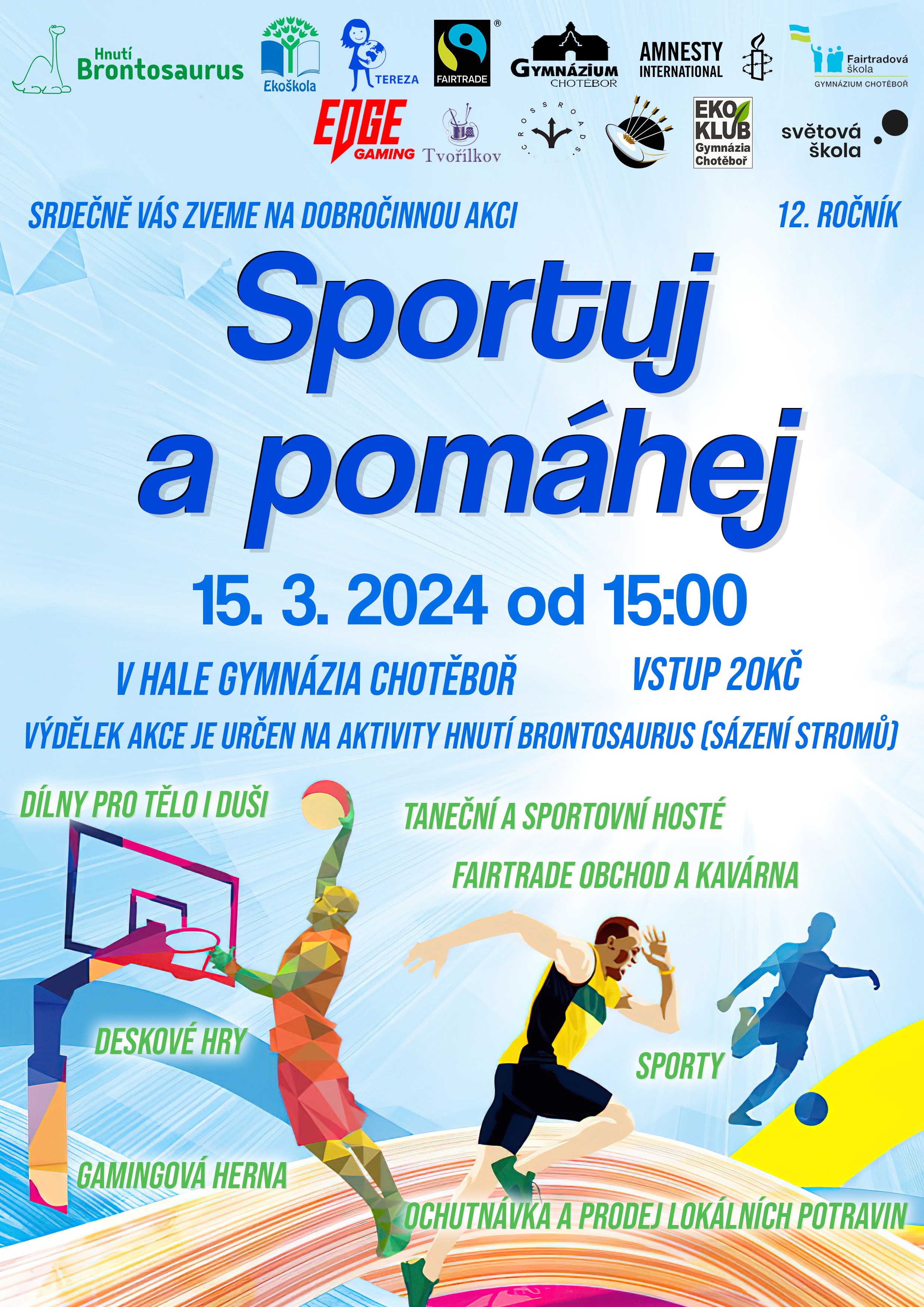 Sportuj a pomáhej 2024